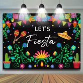 Lofaris Lets Fiesta Plant Succulents Happy Holiday Backdrop
